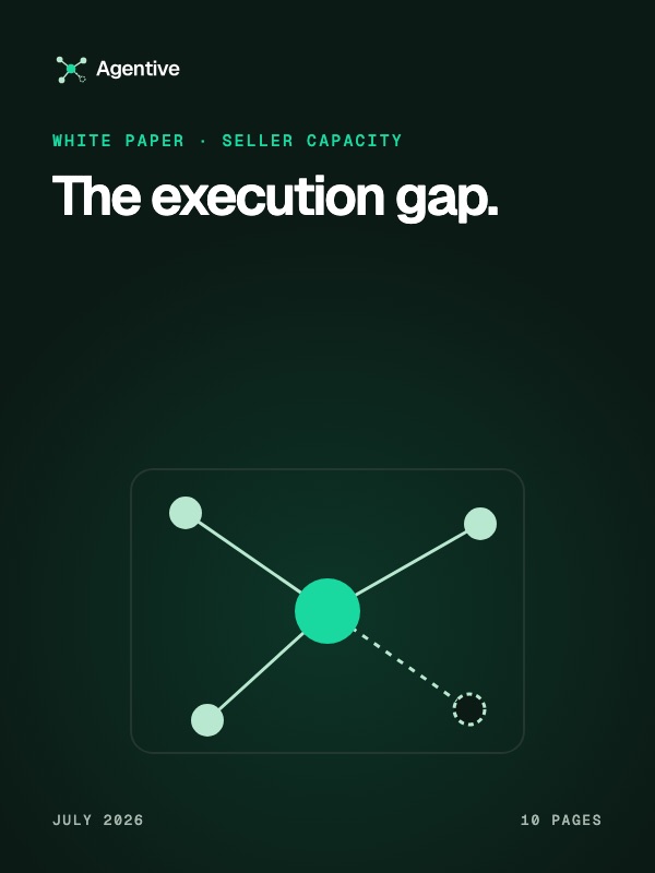 Cover of the white paper “The execution gap.”